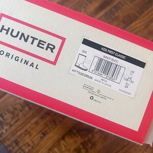 Hunter Kids First Classic Boots - Navy Blue